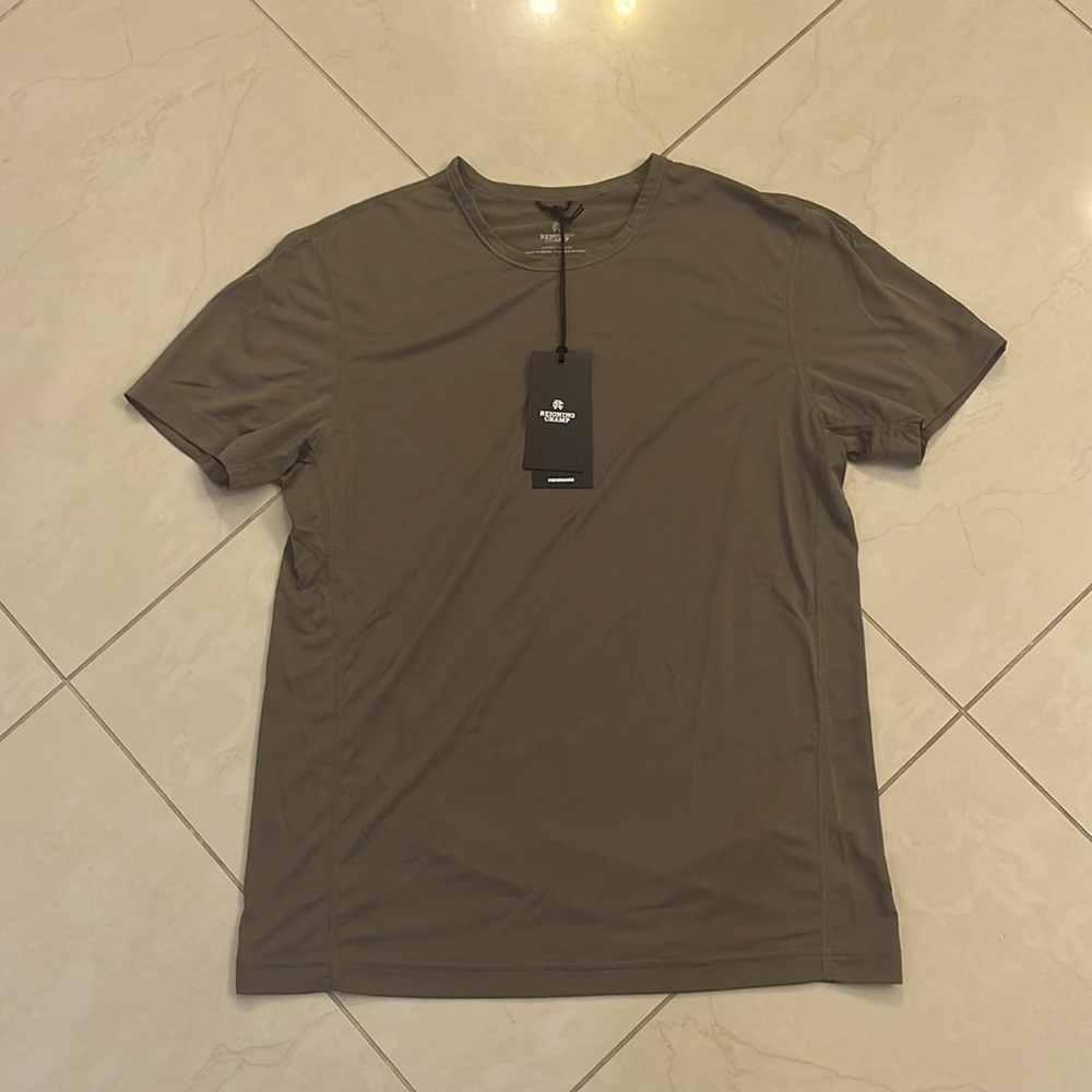 Reigning Champ Deltapeak Performance shirt size M color Trail
